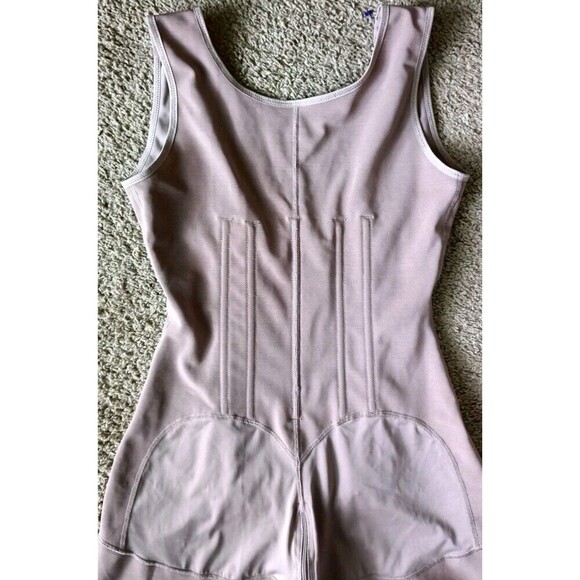 Faja Tummy Tuck Compression Garment Shapewear Bodyshaper Size XL Rosy Brown New - Picture 4 of 9